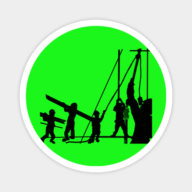 Scaffolders Magnet by Revart